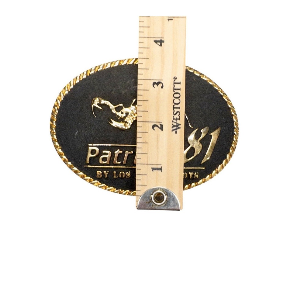 Los Altos Boots Patrulla 81‎ Scorpion Extra Large Western Belt Buckle - Picture 5 of 7